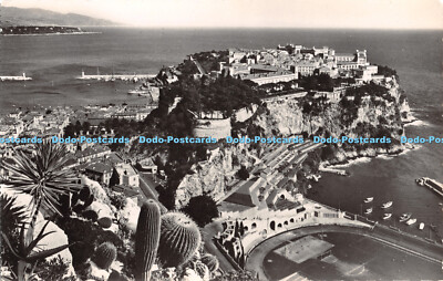 R302485 Principaute de Monaco Le port le Rocher et le Stade Louis II S E P T