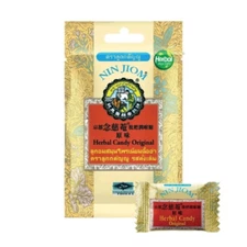Candy NIN JIOM Herbal Original Flavor Throat  Refresh Soothing Original 20g x 24