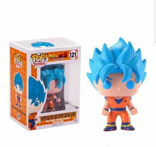 Funko Pop! 176 Vinilo Dragon Ball Super Saiyan God Saiyan Goku Figura #121