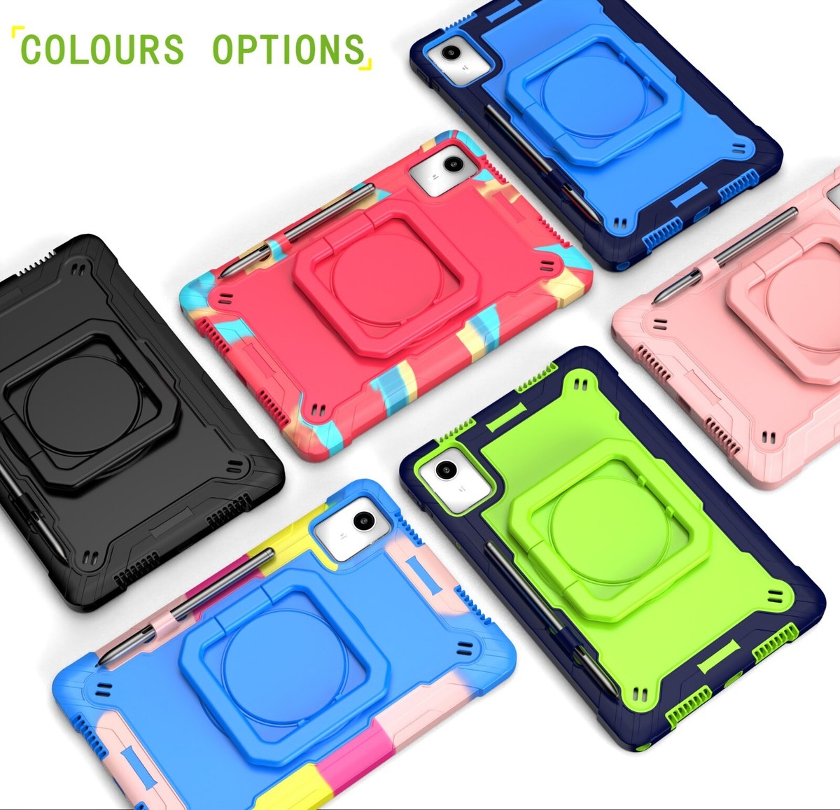 For Lenovo Tab M11 11 inch Rotating Stand Case Grip Carry Cover