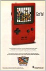 Pokemon Red Blue Print Ad Game Poster Art PROMO Original GB Nintendo Boy Advert