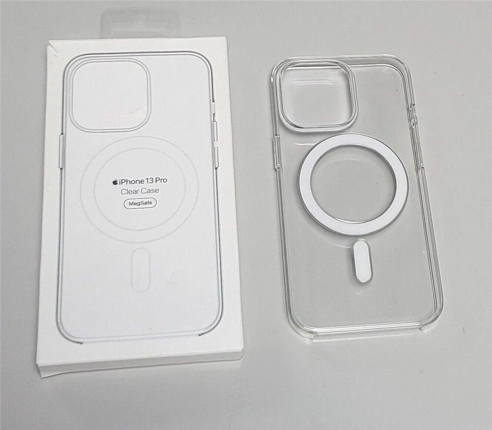 Per iPhone 15 14 13 12 Pro Max Plus Custodia Originale Trasparente con MagSafe - Image 4 of 4