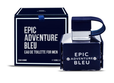 Emper Epic Adventure Bleu EDT Eau De Toilette für Herren Neu & Versiegelt 100ml
