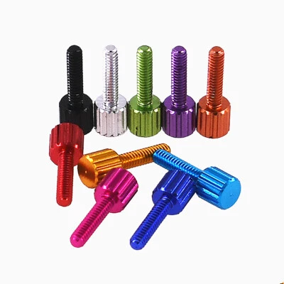 M2*8mm Set Schrauben Aluminium Rändelschraube Flache Rändelschrauben ComputerDIY - Bild 1 von 4