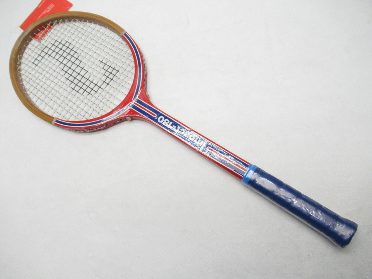Raquette De Tennis En Bois Spalding Impact 500 - Occasion En Bon état De Fonctionnement