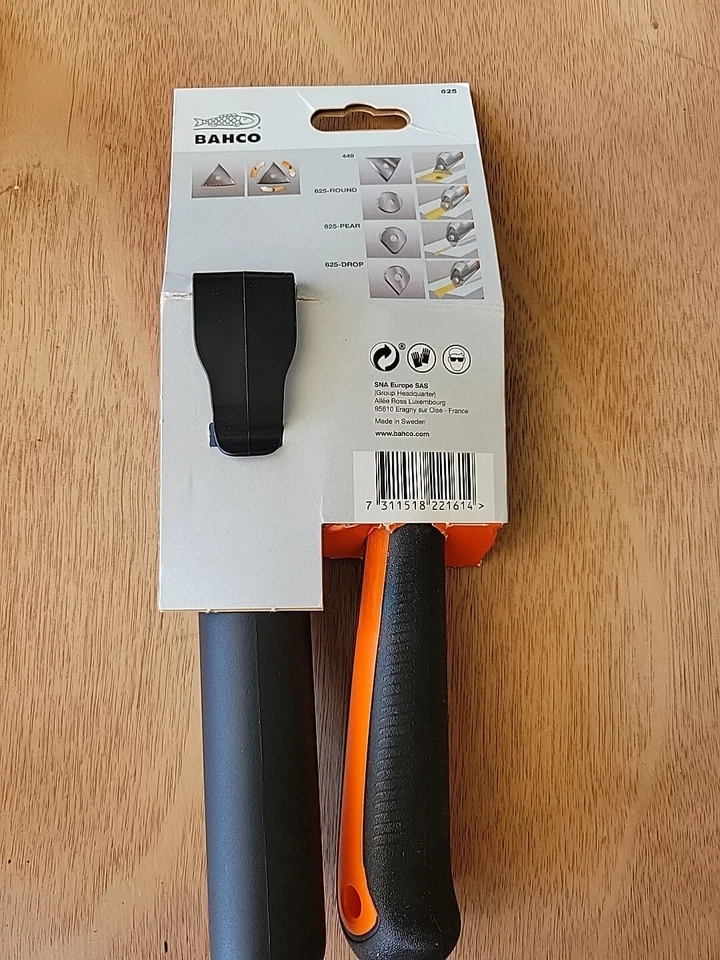 RASPADOR DE PINTURA DE ALTA RESISTENCIA BAHCO ERGO 625 25 mm con bordes de carburo triangular envío gratuito Foto 4 de 4