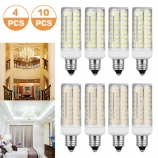 10X Dimmable E12 Candelabra C7 102-2835 LED Light Ceiling Fans Lamp Bulb 110V 9W