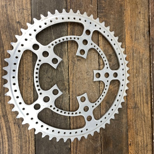 Vintage Stronglight Chainring 54 Tooth NOS Drillium 54t Alloy Big Ring Eroica - Picture 4 of 13