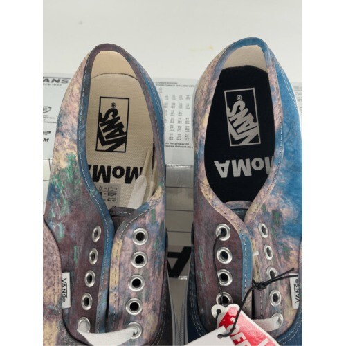 Vans Sneakers Claude Monet Museum of Modern Arts Water Lilies Women Size 5 New - Picture 3 of 9