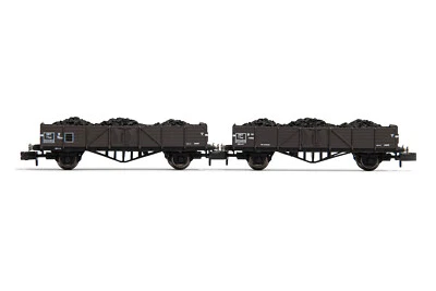 SNCF, coffret de 2 wagons ouverts à 2 essieux HN 6492 - Photo 1/3