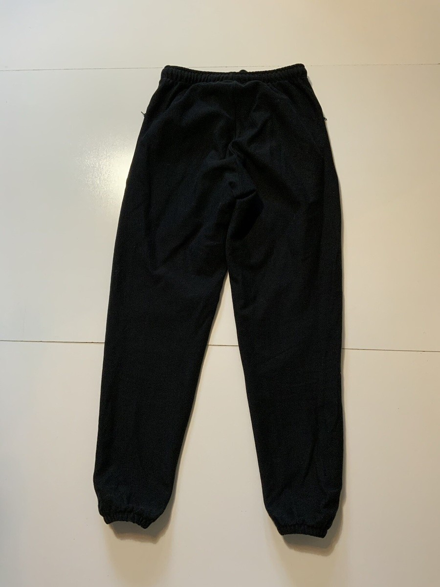 Vetements X Champion SS17 Demna Reverse Weave Black Jogger Vetements X Champion SS17 Demna Reverse Weave Black Jogger