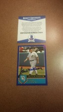 2003 Topps Jack McKeon Signed Autographed Card.Beckett Certified