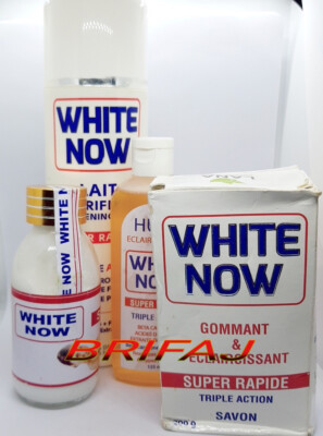 White Now Triple Action Beta Carotin & Fruchtsäuren Beauty Skin Set.