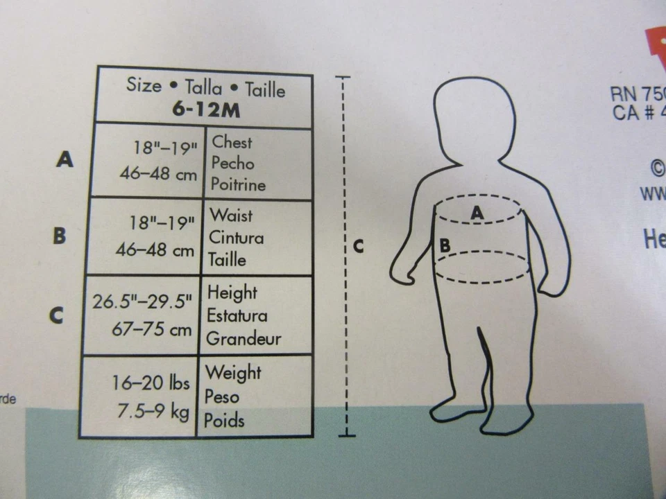 Disguise Disney 婴儿灰姑娘婴儿服装连衣裙蓝色 6-12 个月 — 第 4/4 张图片