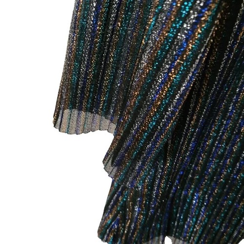 Topshop Womens Glitter Metallic Open Back Midi Cocktail Dress Size 12 - Picture 6 of 8