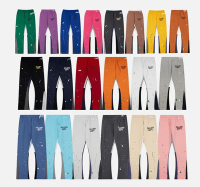 Men s women's Gallery printing Dept Casual trousers high street sports pants