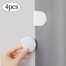 2/3/4x Shower Curtain Clips, Bathroom Curtain Clips, Replacement Parts