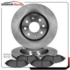 Front Ceramic Brake Pads And Rotors For Chevrolet Aveo 04-11 Pontiac Wave 05-08