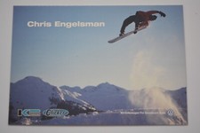 Chris Engelsman K2 Snowboads VW Pro Snowboard Team Advertisement Promo Postcard