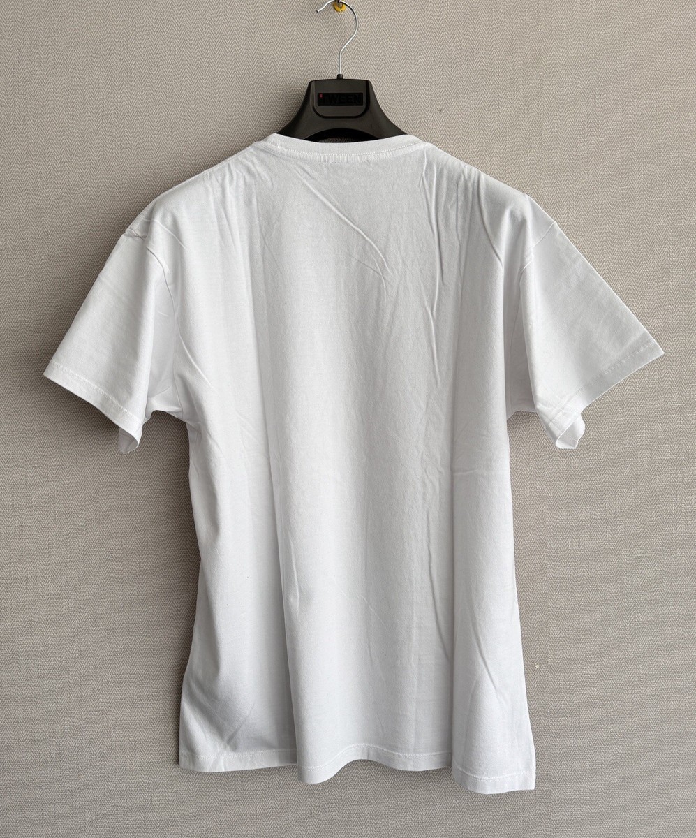 Tシャツ・カットソー RAF SIMONS SS23 White denim shirt (231M242 0010) raf-simons-straight-fit-denim-