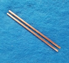 Two 2 99.99 Pure Copper Rods, Tapered End for Colloidal Generator, 1/4" x 6"