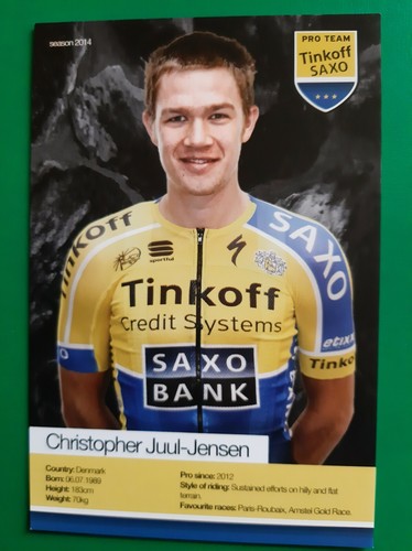Maillot Cycliste Tinkoff Saxo Bank 2015 – Ivan Basso – XXL – Sportful