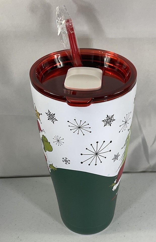 Dr. Seuss The Grinch Who Stole Christmas Drinking Stainless Tumbler