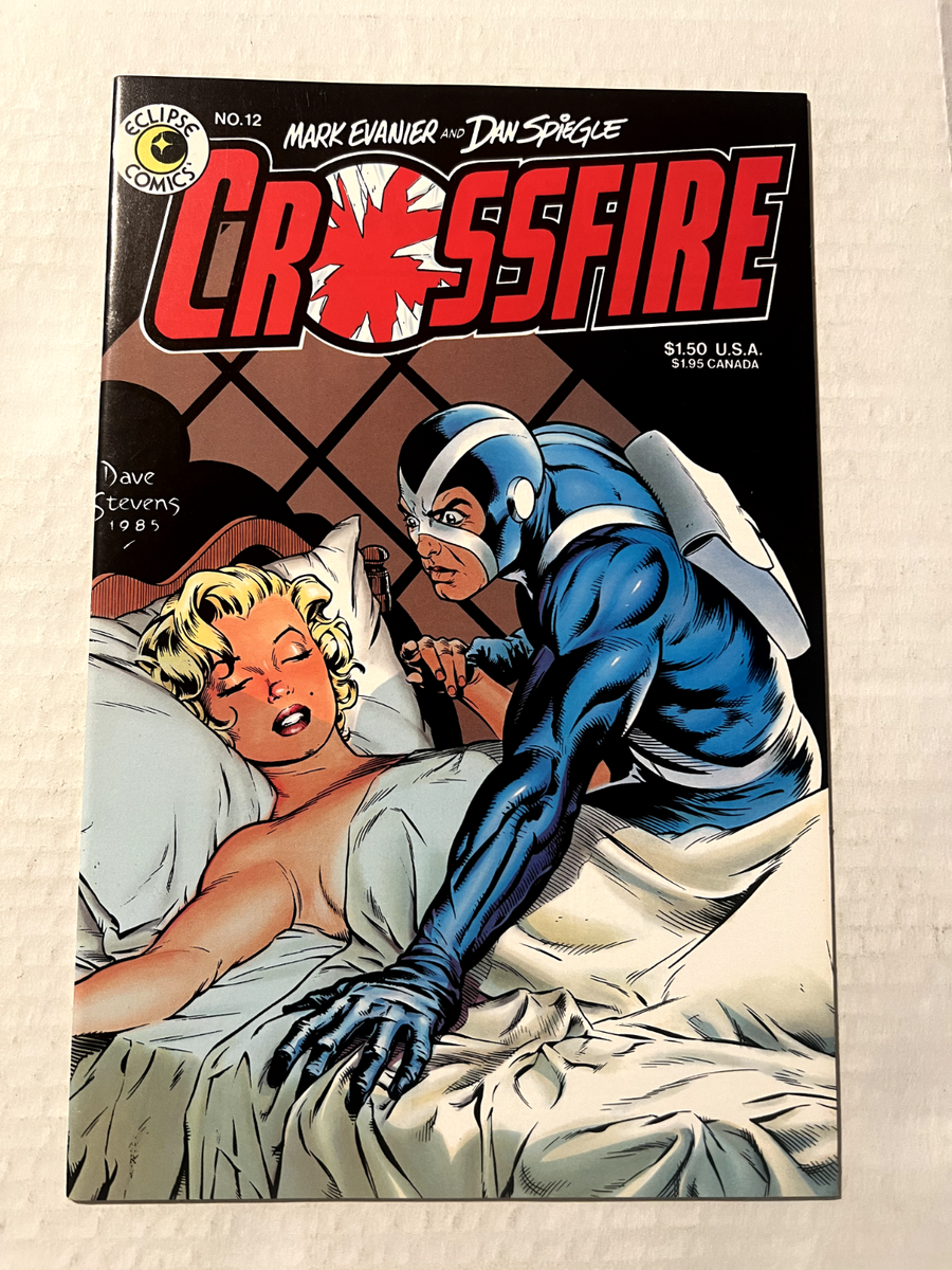 CROSSFIRE #12 MARILYN MONROE HOMAGE DAVE STEVENS COVER ART