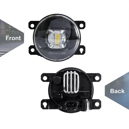 PARA 2022-24 CIVIC V2 DRL LED FARO ANTINIEBLA BISEL CUBIERTA + KIT LENTE ANTINIEBLA PROYECTOR TRANSPARENTE - Imagen 7 de 14