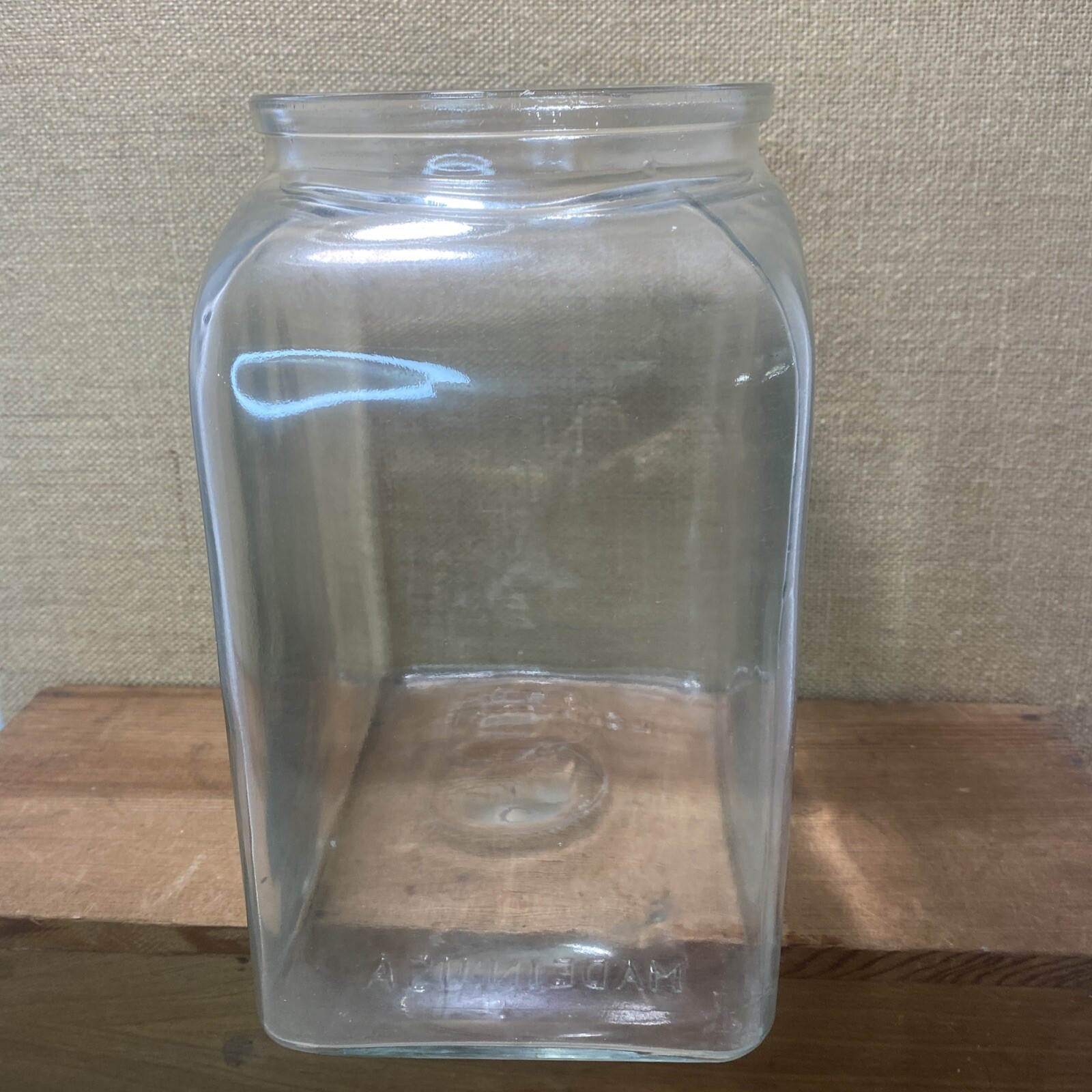 1940’s “Leap Year” Planters Peanuts Glass Jar with Tin Lid Made in the USA! Nice eBay