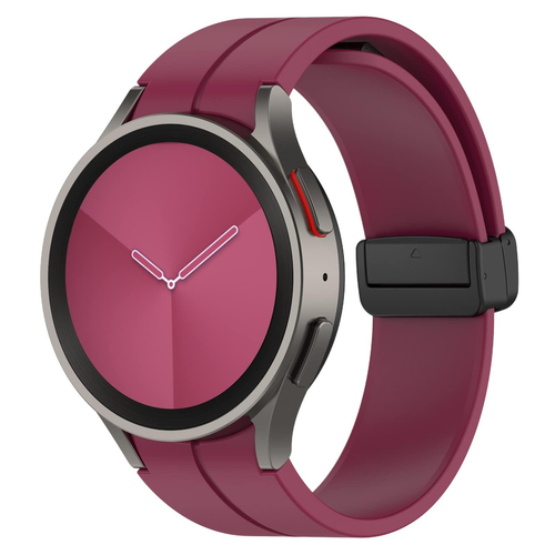 Magnetic Silicone Band Strap For Samsung Galaxy Watch 5 40 44mm/5 Pro 45mm Sport - Picture 5 of 19