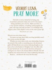Worry Less, Pray More Large Print: A Woman's Devotional Guide to Anxiety Free...