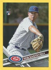 2017 Topps Baseball Series 2 Rob Zastryzny Rookie Rainbow Foil Cubs #478