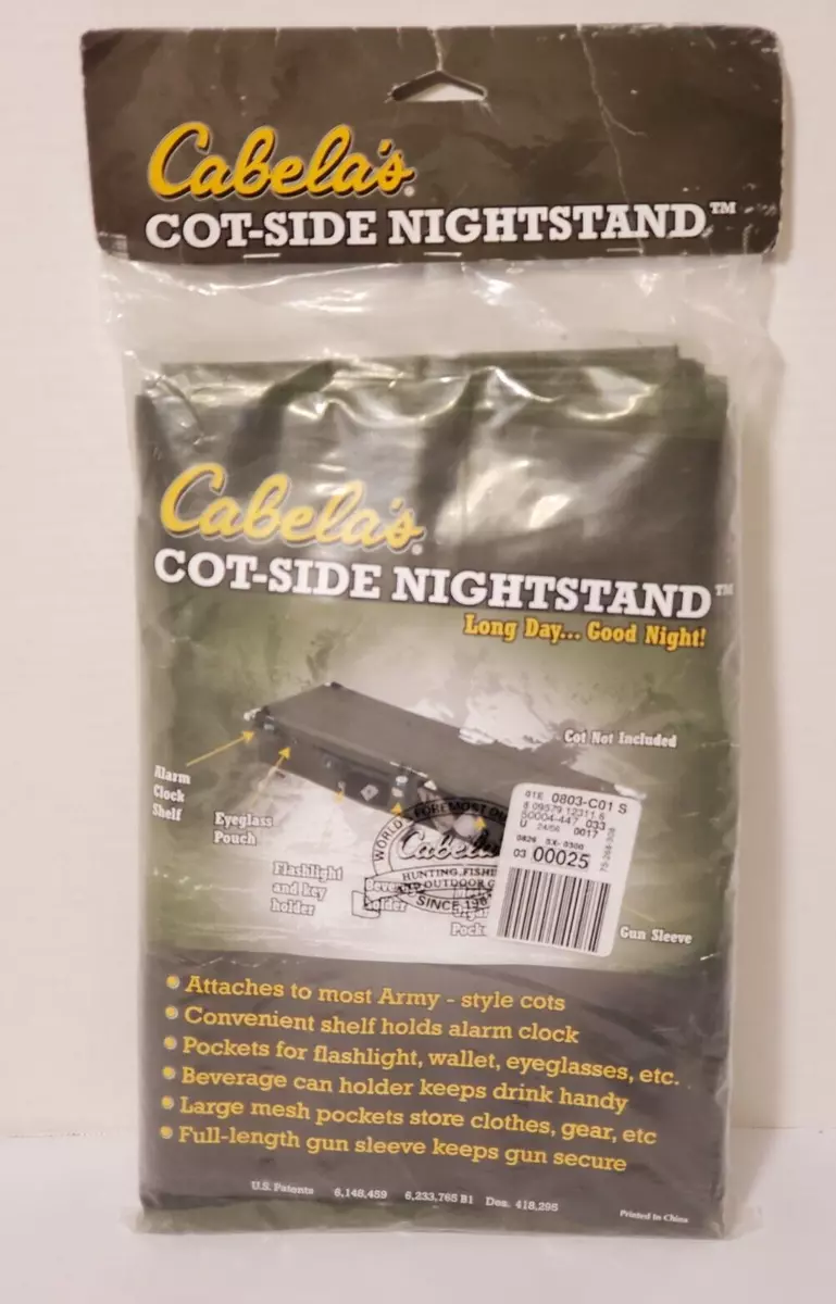 Cabelas top cot organizer
