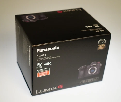 Panasonic LUMIX DC-G9 4K Digital Mirrorless Camera, 20.3 - 80 Megapixel - New OB