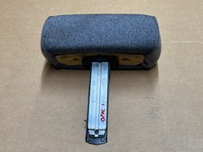 1993 Ford Mustang Titanium Gray Front Seat Headrest Factory Tweed Cloth Gt Lx Oe