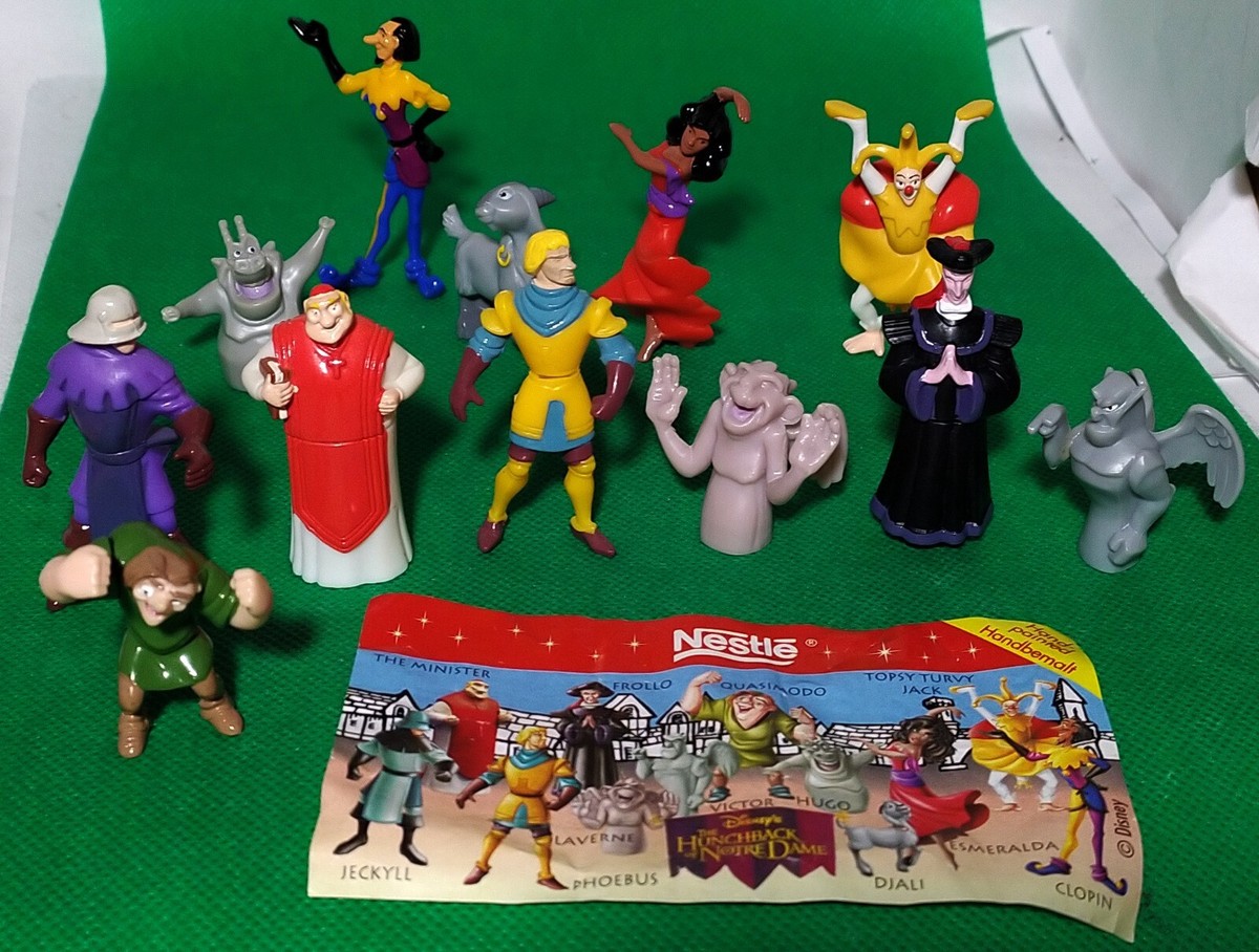 The Hunchback of Notre Dame NESTLE EXTRA KINDER figurines 1996 | eBay