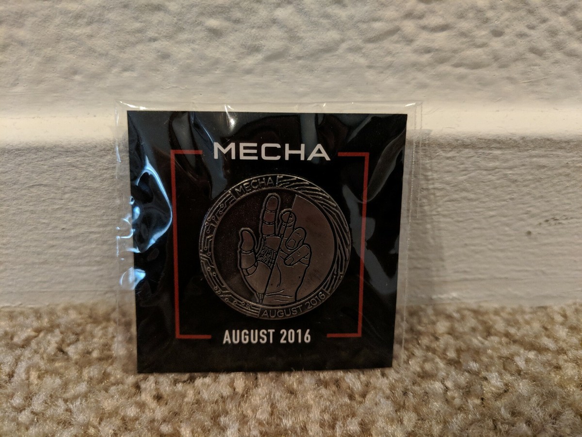 Loot Crate - Gaming Pin: Mecha, August 2016; Metal Collectible Pin