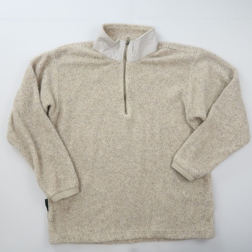 Vintage Columbia Mens Sherpa Fleece 1/4 