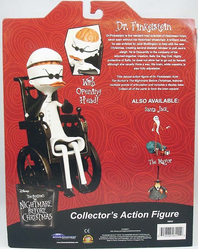Dr. Finkelstein Nightmare Before Christmas Series 2 Diamond Select