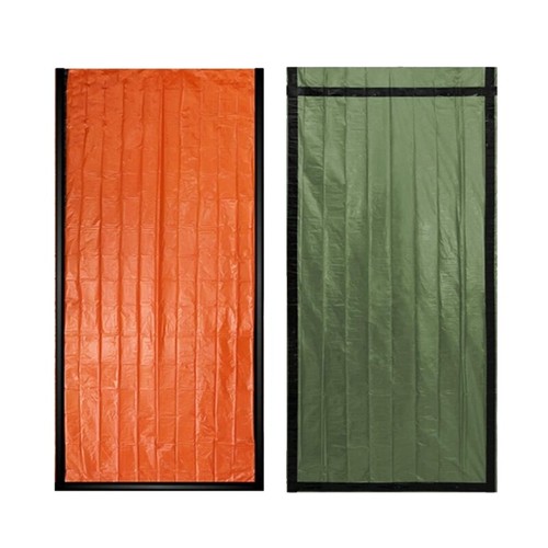 Bivvy Bag Aluminum Film Sleepings Bag Warm Tube Survival Bivvy Bag eBay