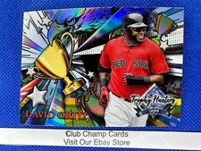 2022 #RL-15 David Ortiz Topps Stadium Club ChromeBaseball Trophy Hunters Red Sox