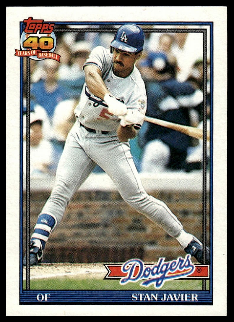 1991 Topps #61 Stan Javier