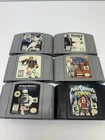 New ListingNintendo 64 N64 Game Lot 6 Games – Star Wars, Power Rangers – Untested