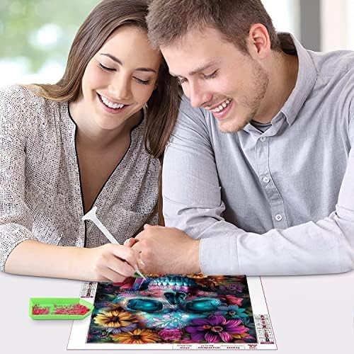 Skeleton Diamond Art Kits for Adults,Diamond Painting Kits for Adults,5D Full
