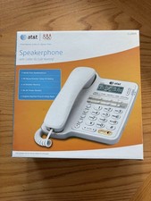 AT T CL2909 Corded Phone with Speakerphone and Caller ID New-Open Box