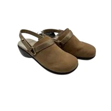 VIONIC Adelaide Slip On Clogs Women's Size 9 Casual Comfy Shoes Suede GORPCORE