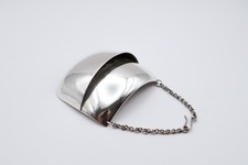 Schwerer antiker Sterling Silber Wein Tropff&auml;nger / Halsband gepunzt London 1932