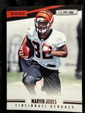 2012 Panini Rookies & Stars Marvin Jones Cincinnati Bengals Rookie Card #191 Foo