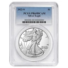 2022-S Proof $1 American Silver Eagle PCGS PR69DCAM Blue Label
